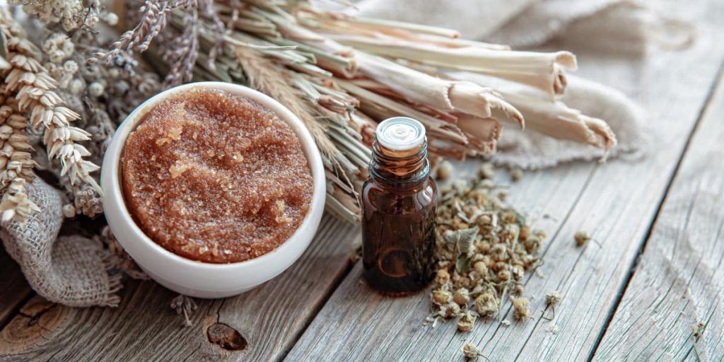 Exfoliating scrub with oats and glycerin 1024x512 - How To Make Body Scrubs? 9 DIY Scrub Recipes For Smooth Skin