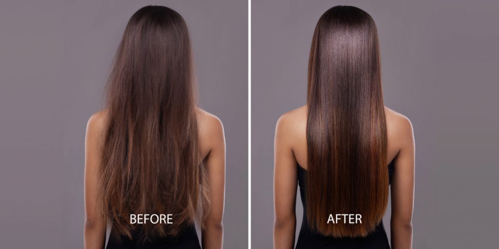 Straightening With Tea 1024x512 - 10 Easy Ways To Straighten Hair From Beauty Salon Pros