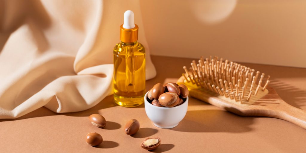 argan essential oil for hair