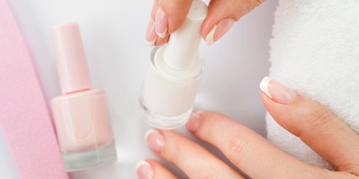 How To Do A French Manicure At Home