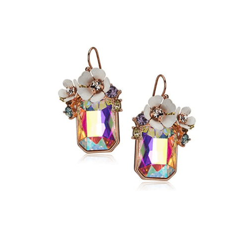 10 Flower Cluster Stone Drop Earrings min - 10 Best Cheap And Trendy Jewelry For Women In 2023