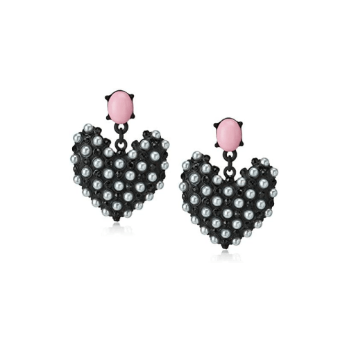 7 Betsey Johnson Faux Pearl Heart Drop Earrings min - 10 Best Cheap And Trendy Jewelry For Women In 2023