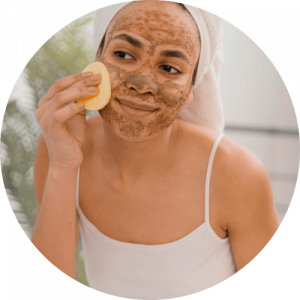 2 1 Skin Exfoliation min 300x300 - How to Make Pores Smaller: 4 Ways DIY