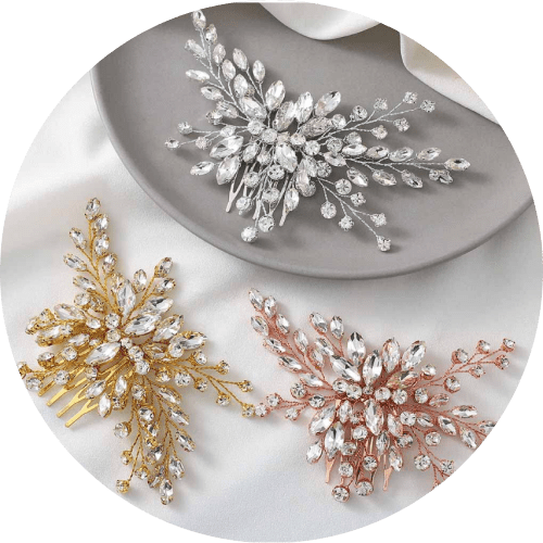 4 Comb min - Best Bridal Hair Accessories in 2023