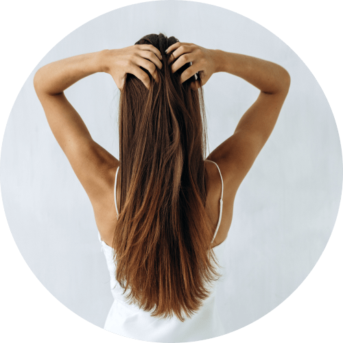4 Part Your Hair min - How to Use Rosemary Oil for Hair Growth