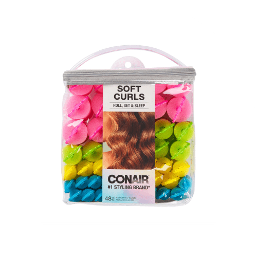 5 Conair Soft Foam Rollers min - 10 Ways to Curl Your Hair Without Any Heat