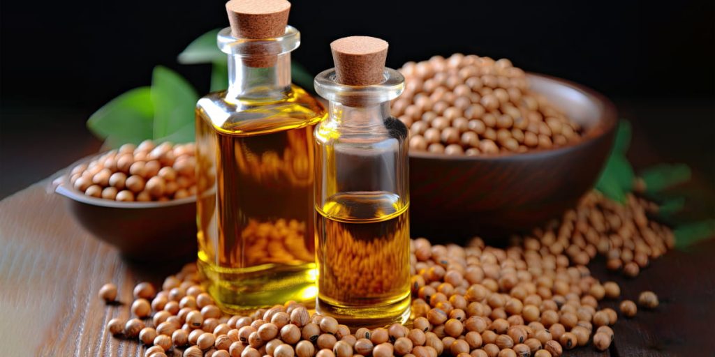 using soybean oil as a hair treatment 1024x512 - The Wonders of Soybean Oil for Hair